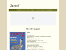 Tablet Screenshot of chovatel.weebly.com
