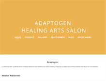 Tablet Screenshot of adaptogen.weebly.com