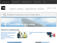 Tablet Screenshot of casasingenieros.weebly.com