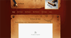 Desktop Screenshot of elwebest.weebly.com