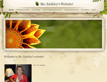 Tablet Screenshot of mrsendsley.weebly.com