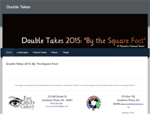 Tablet Screenshot of doubletakes.weebly.com