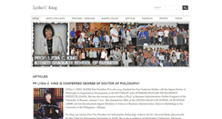 Desktop Screenshot of lydiacking.weebly.com