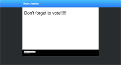 Desktop Screenshot of electstevejazwiec.weebly.com