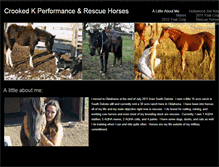 Tablet Screenshot of crookedkhorses.weebly.com