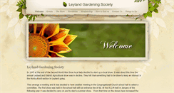 Desktop Screenshot of leylandgardeningsociety.weebly.com