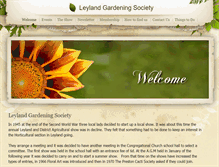Tablet Screenshot of leylandgardeningsociety.weebly.com
