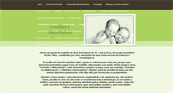 Desktop Screenshot of gravidezematernidade.weebly.com