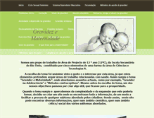 Tablet Screenshot of gravidezematernidade.weebly.com