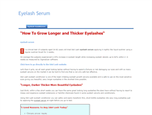 Tablet Screenshot of eyelashserum.weebly.com