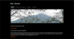 Desktop Screenshot of howardprealgebra.weebly.com