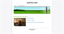 Desktop Screenshot of kartikvashishta.weebly.com