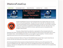 Tablet Screenshot of fivenationsfutsalcup.weebly.com