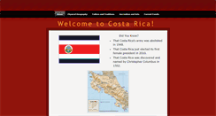 Desktop Screenshot of costaricarocks.weebly.com