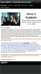 Mobile Screenshot of game-is-rubbish.weebly.com