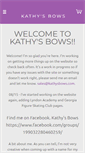 Mobile Screenshot of kathysbows.weebly.com