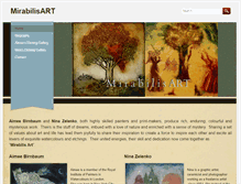 Tablet Screenshot of mirabilis-art.weebly.com