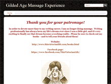 Tablet Screenshot of gamemassage.weebly.com