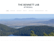 Tablet Screenshot of bennettlab.weebly.com