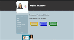 Desktop Screenshot of projectbyproject.weebly.com
