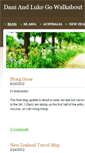 Mobile Screenshot of daniandlukegowalkabout.weebly.com