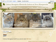 Tablet Screenshot of cattery-bereguinya.weebly.com
