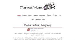 Desktop Screenshot of marthasphotos.weebly.com