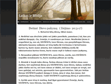 Tablet Screenshot of laikasirbiblija.weebly.com