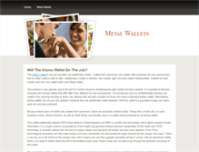 Tablet Screenshot of metalwallet.weebly.com