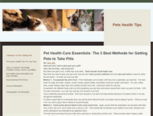 Tablet Screenshot of petshealthtips.weebly.com