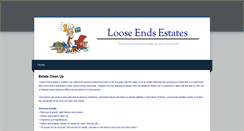 Desktop Screenshot of looseendsestates.weebly.com