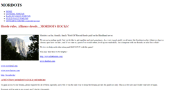Desktop Screenshot of mordotsguild.weebly.com