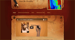 Desktop Screenshot of justbehealthy.weebly.com