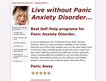 Tablet Screenshot of panic-and-anxiety-disorder.weebly.com