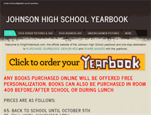 Tablet Screenshot of johnsonyearbook.weebly.com