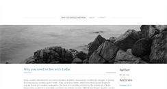 Desktop Screenshot of indiavacation.weebly.com