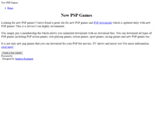 Tablet Screenshot of newpspgames.weebly.com