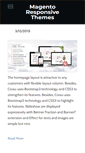 Mobile Screenshot of magentoresponsivetheme.weebly.com