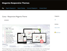 Tablet Screenshot of magentoresponsivetheme.weebly.com