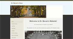Desktop Screenshot of drbevan.weebly.com