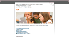 Desktop Screenshot of duranfamilychildcare.weebly.com