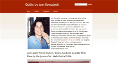Desktop Screenshot of annkowaleski.weebly.com