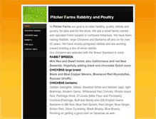 Tablet Screenshot of pitcherfarmsrabbitry.weebly.com