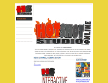Tablet Screenshot of hotshotstudio.weebly.com