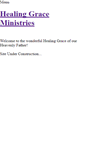 Mobile Screenshot of healinggracemin.weebly.com