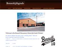 Tablet Screenshot of bennett5thgrade.weebly.com