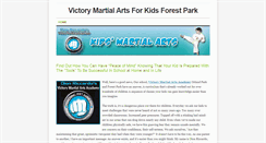 Desktop Screenshot of kids-martial-arts.weebly.com