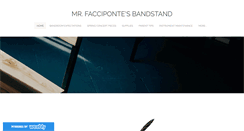 Desktop Screenshot of mrfaccipontesbandstand.weebly.com