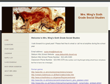 Tablet Screenshot of mrsming.weebly.com
