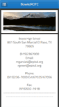 Mobile Screenshot of bowiehighschooljrotc.weebly.com